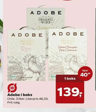 SuperBrugsen Adobe i boks tilbud