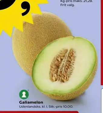 SuperBrugsen Galiamelon tilbud