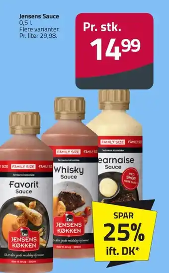 Fleggaard Jensens Sauce 0,5 L tilbud