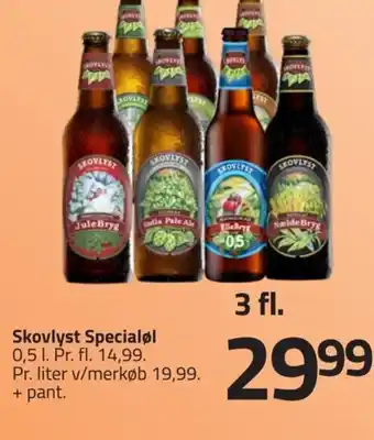 Fleggaard Skovlyst Specialøl tilbud