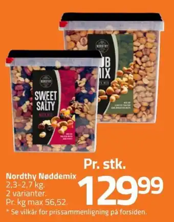 Fleggaard Nordthy Nøddemix tilbud