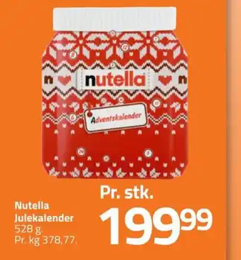 Fleggaard Nutella Julekalender tilbud