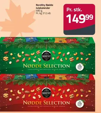 Fleggaard Nordthy Nødde Julekalender tilbud