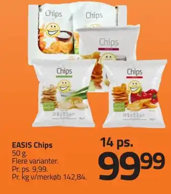 Fleggaard EASIS Chips tilbud