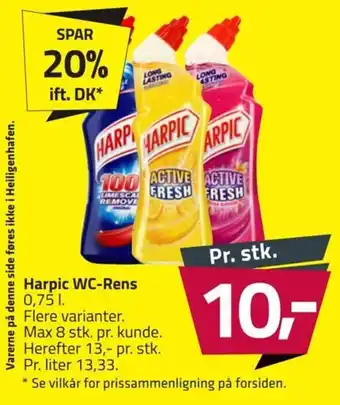 Fleggaard Harpic WC-Rens tilbud
