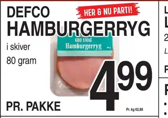 ABC Lavpris Hamburgerryg tilbud