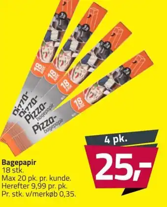 Fleggaard Bagepapir tilbud