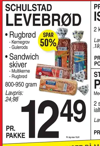 ABC Lavpris Levebrød tilbud