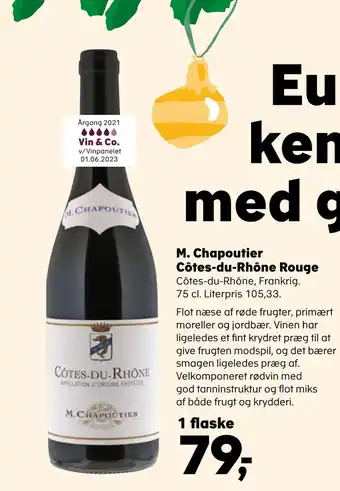 Chapoutier côtes-du-rhône rouge