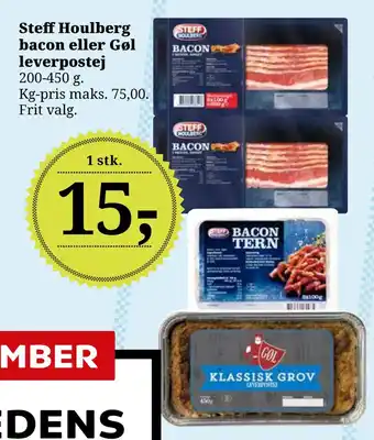 Dagli'Brugsen Steff houlberg bacon eller gøl leverpostej tilbud