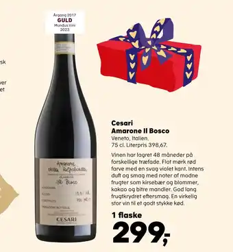 Kvickly Cesari amarone il bosco tilbud