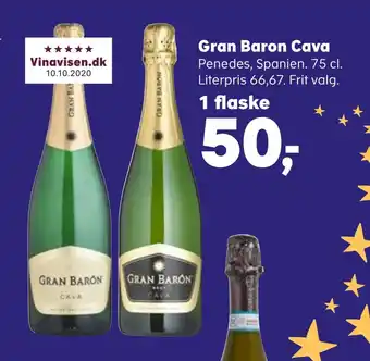 Kvickly Gran baron cava tilbud