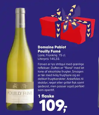 Kvickly Domaine pabiot pouilly fumé tilbud