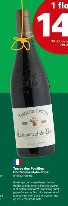 Terres des pontifes chateauneuf-du-pape