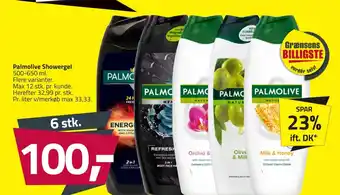 Fleggaard Palmolive Showergel tilbud