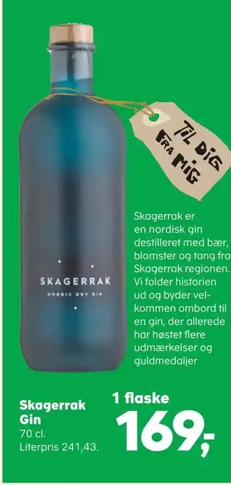 SuperBrugsen Skagerrak gin tilbud