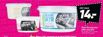 Stay strong skyr eller skyrdrik