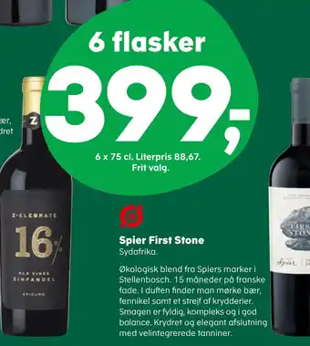 SuperBrugsen Spier first stone tilbud