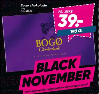 Bogø chokolade