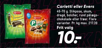 Bilka Carletti eller evers tilbud