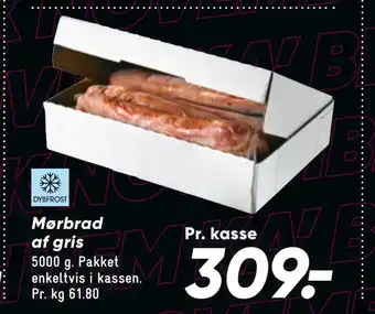 Bilka Mørbrad af gris tilbud