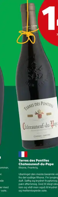 Terres des pontifes chateauneuf-du-pape