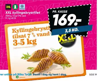 Xxl kyllinge brystfilet