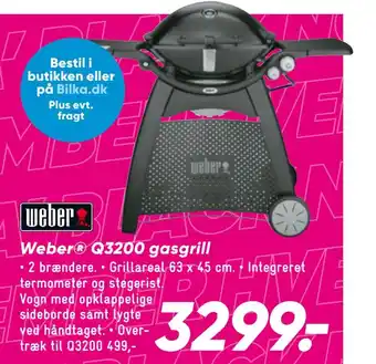 Bilka Weber q3200 gasgrill tilbud