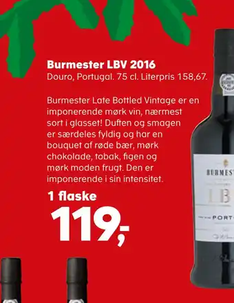 SuperBrugsen Burmester lbv 2016 tilbud