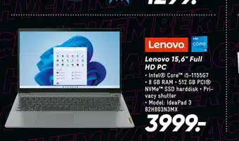 Bilka Lenovo 15,6 full hd pc tilbud