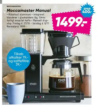 Bilka Moccamaster manual tilbud