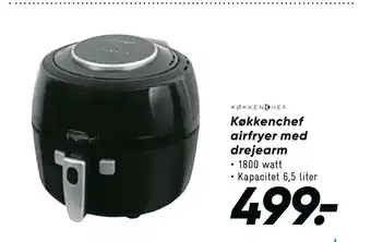 Bilka Køkkenchef airfryer med drejearm tilbud