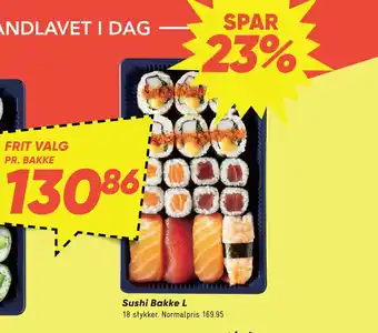 Bilka Sushi bakke l tilbud