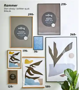 Bilka Rammer tilbud