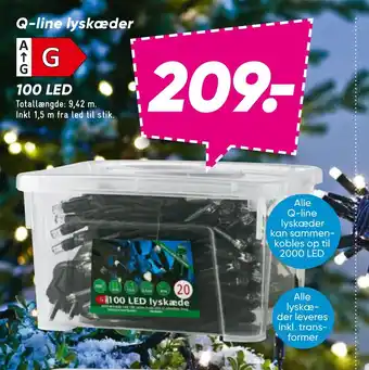 Bilka Q-line lyskæder tilbud