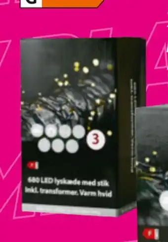 Bilka Lavvolt lyskæder tilbud