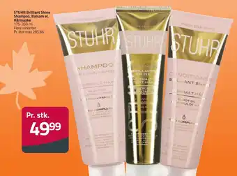 STUHR Brilliant Shine Shampoo, Balsam el. Hårmaske