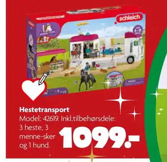 Fætter BR Hestetransport tilbud