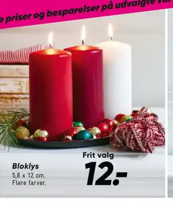 Bilka Bloklys tilbud