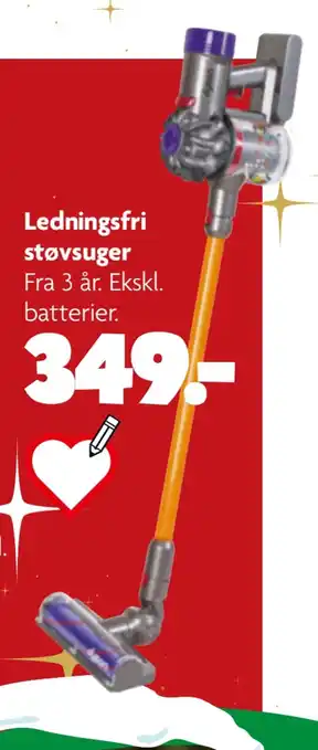Ledningsfri støvsuger