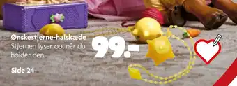 Fætter BR Ønskestjerne-halskæde tilbud