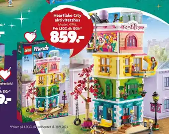 Fætter BR Heartlake city aktivitetshus tilbud