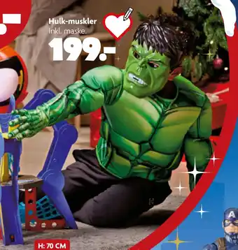 Fætter BR Hulk-muskler tilbud