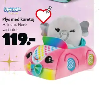 Fætter BR Plys med køretøj tilbud