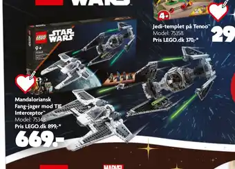 Fætter BR Mandaloriansk fang-jager mod tie interceptor tilbud