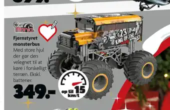 Fjernstyret monsterbus