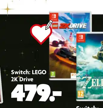 Fætter BR Switch: lego 2k drive tilbud
