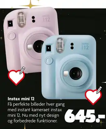 Fætter BR Instax mini 12 tilbud