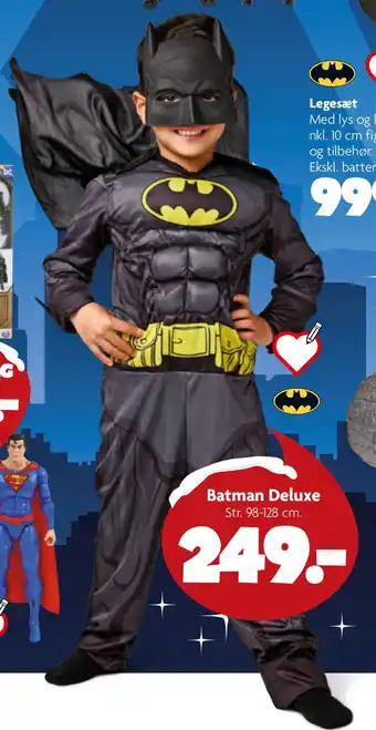 Fætter BR Batman deluxe tilbud