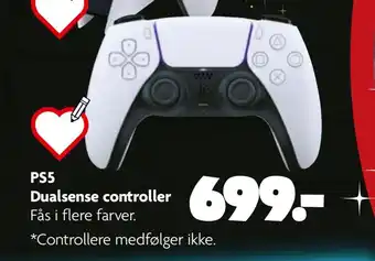 Fætter BR Ps5 dualsense controller tilbud